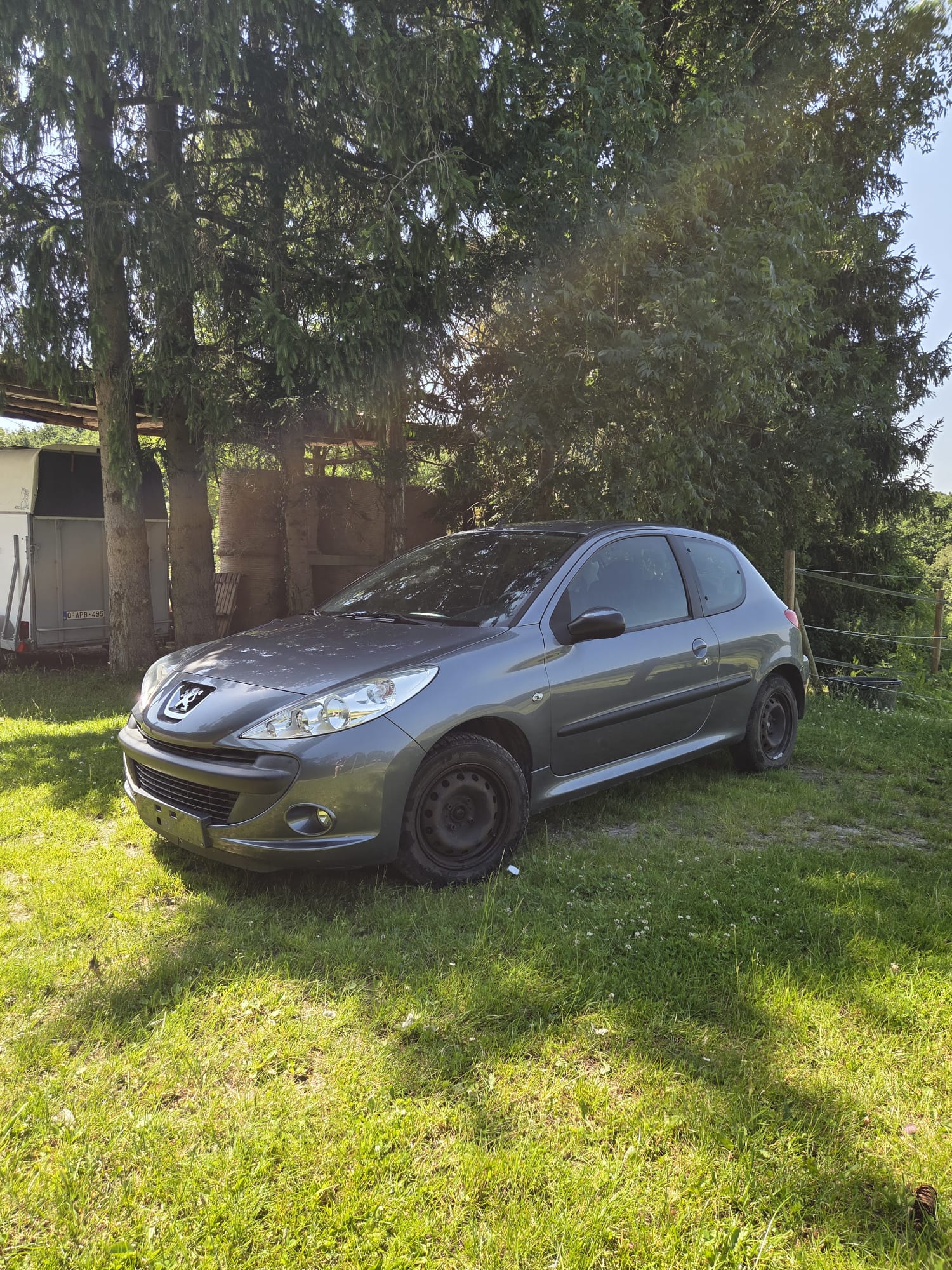 Peugeot 206+ essence 1,1 de 2009 – 91000km